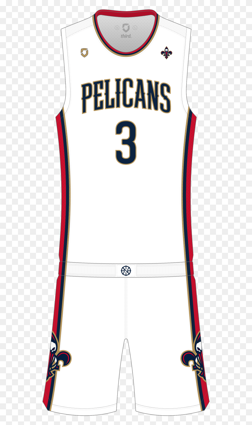 559x1352 New Orleans Pelicans Home Sports Jersey, Text, Clothing, Apparel HD PNG Download