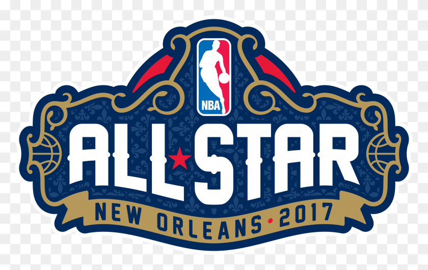 2400x1450 New Orleans Pelicans Logo Nba All Star Game 2017 New Orleans, Texto, Símbolo, Marca Registrada Hd Png
