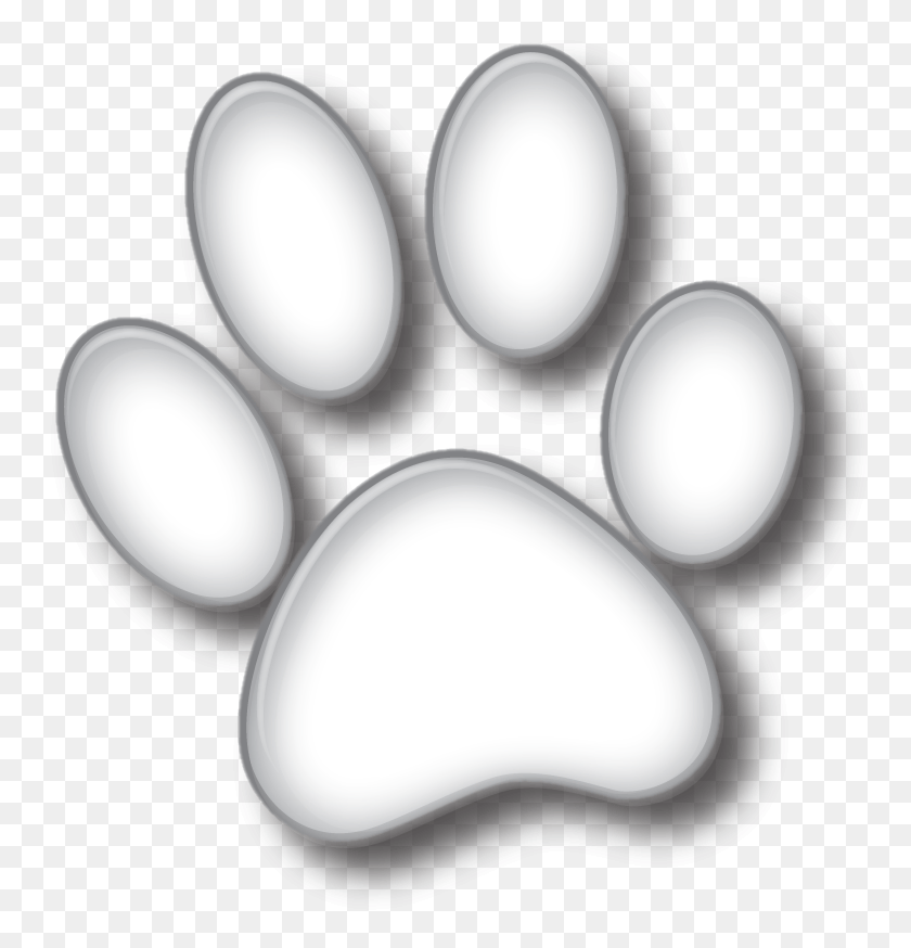 760x814 New Patient Center White Paw Print, Lamp, Cushion, Ball HD PNG Download