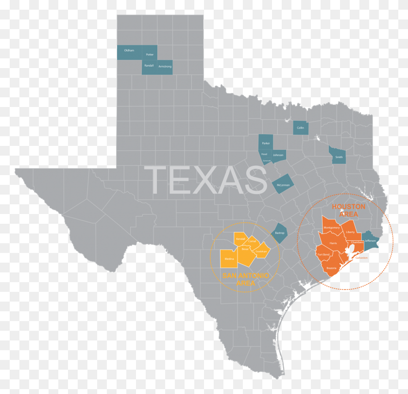 2353x2263 New Plants Now Blooming In Texas Texas Map, Diagram, Atlas, Plot HD PNG Download