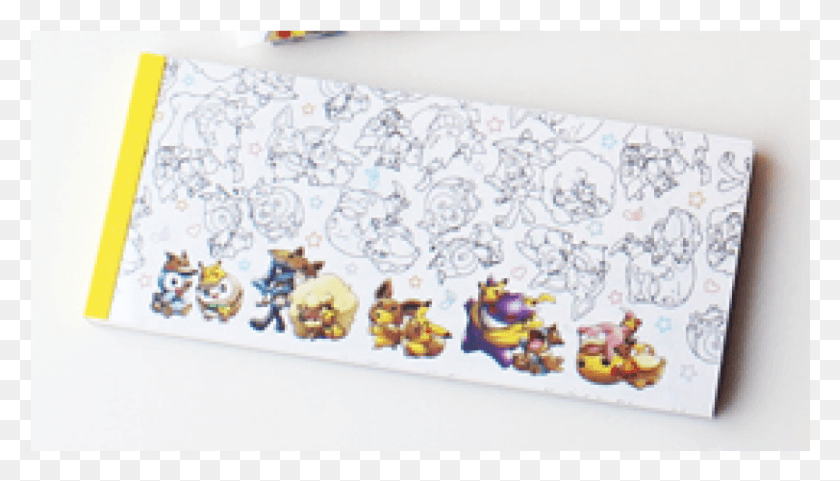 1001x541 New Pokecen Fan Of Pikachu Amp Eevee Memo Pad Cartoon, Doodle HD PNG Download