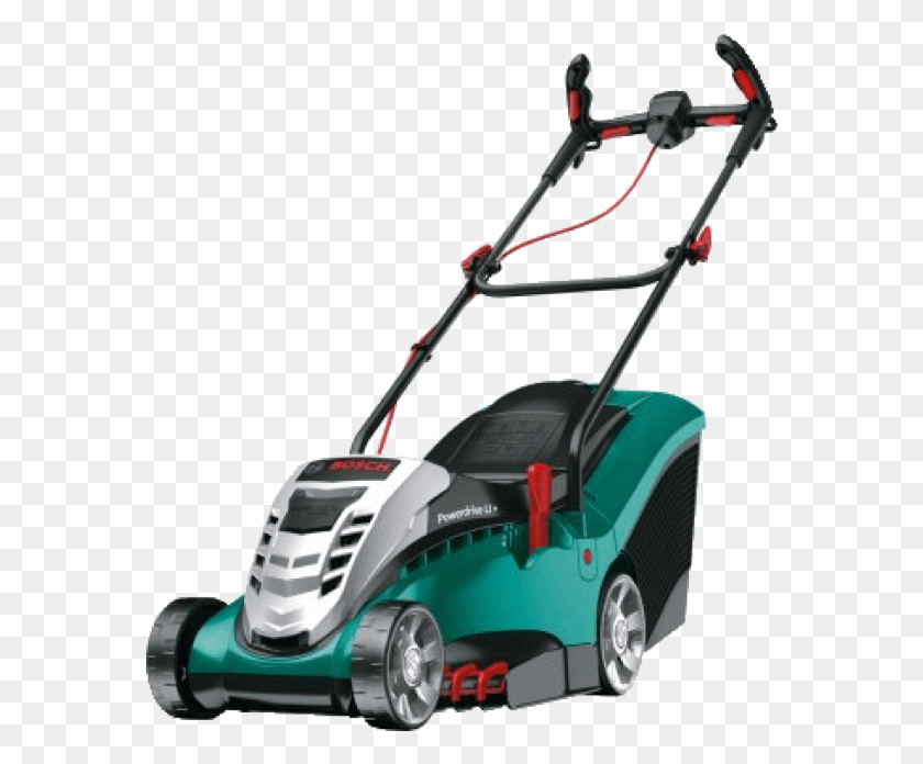 576x636 New Products In Bosch Cordless Lawn Mower Rotak 37 Li, Tool HD PNG Download