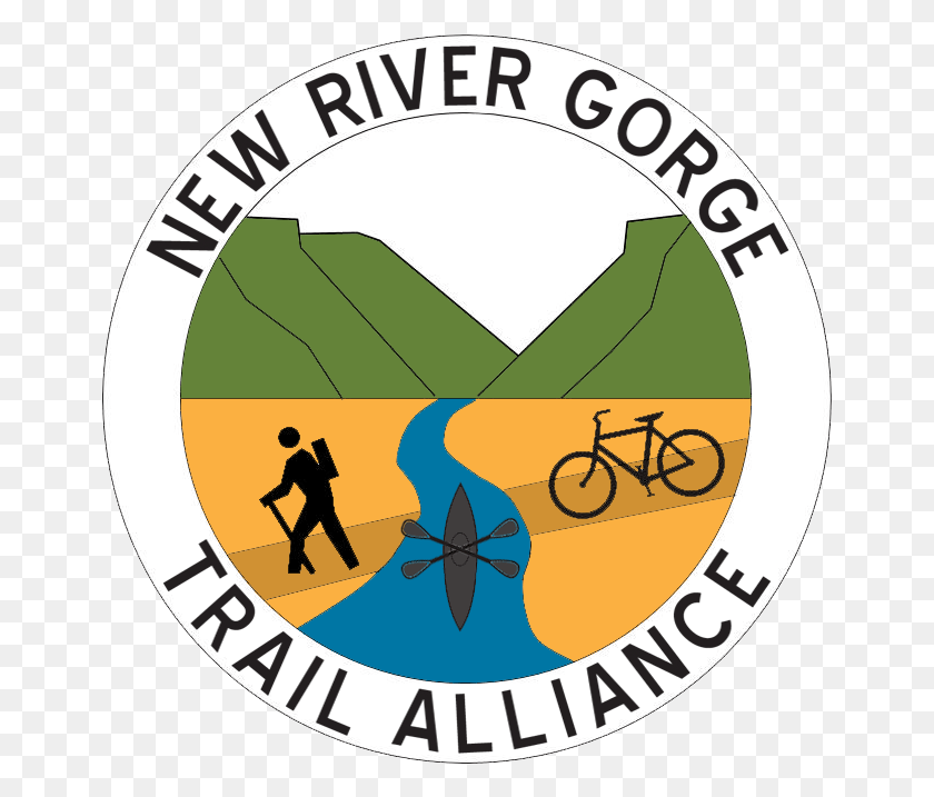 657x657 New River Gorge Trail Alliance Emblem, Bicycle, Vehicle, Transportation HD PNG Download