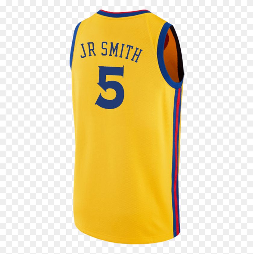 387x783 New Season Finals Jr Smith 5Th Warrior Edition Sixth Camisetas Nuevas 2018 De Basketball, Bib, Text, Purple Hd Png