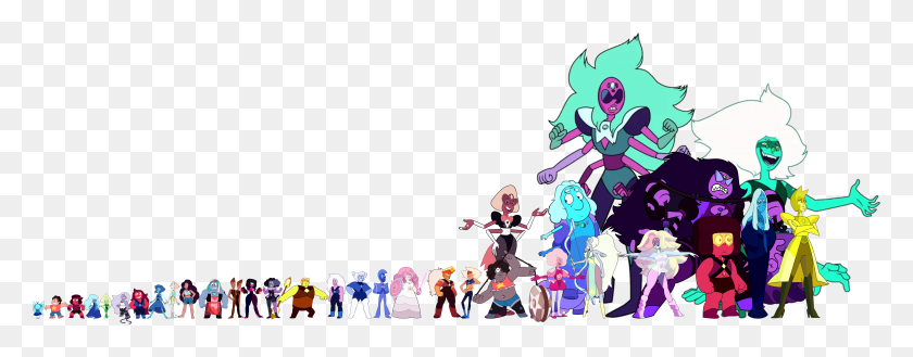 12001x4148 New Steven Universe Height Scale HD PNG Download