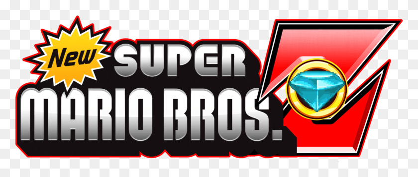 1306x498 New Super Mario Bros Logo New Super Mario Brothers Z, Texto, Palabra, Alfabeto Hd Png