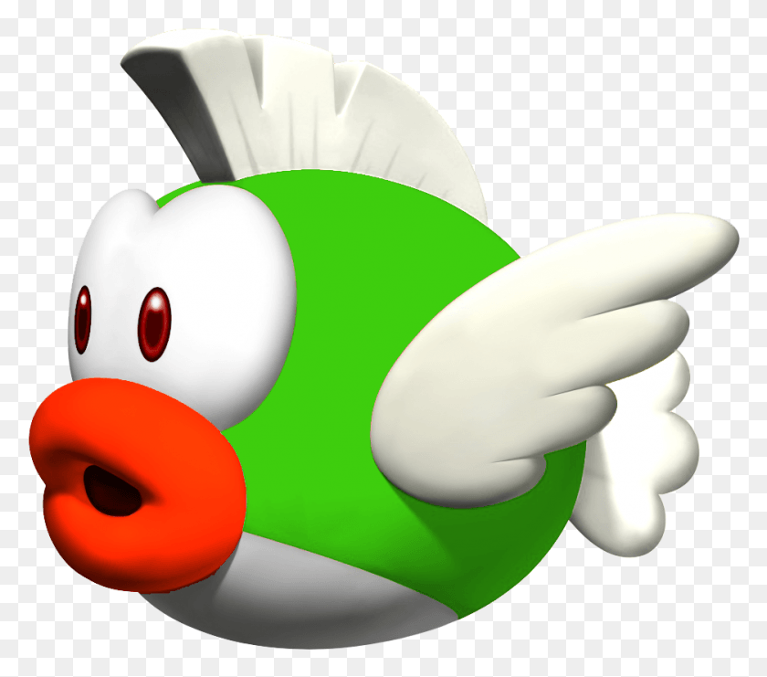938x820 New Super Mario Bros New Super Mario Bros Deep Cheep, Toy, Graphics Hd Png