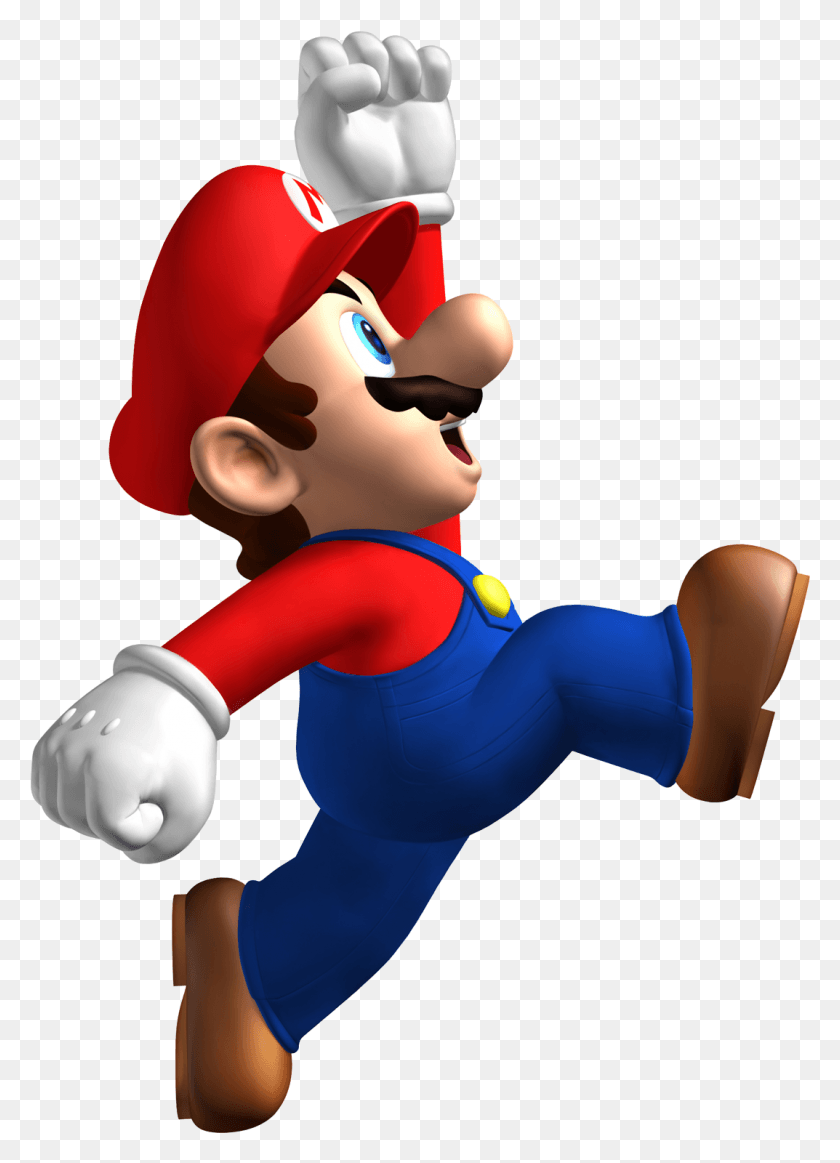 1073x1518 New Super Mario Bros Super Mario Hitting Block, Toy HD PNG Download