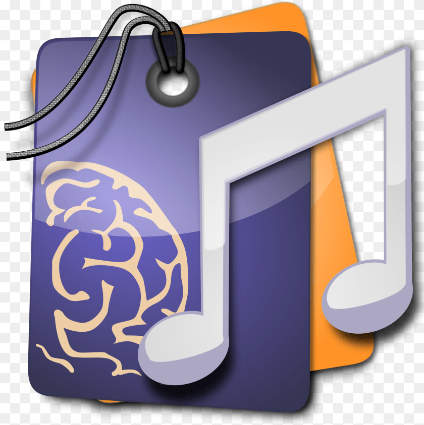New Svg Image Musicbrainz Picard Icon, Accessories, Bag, Handbag, Text Sticker PNG