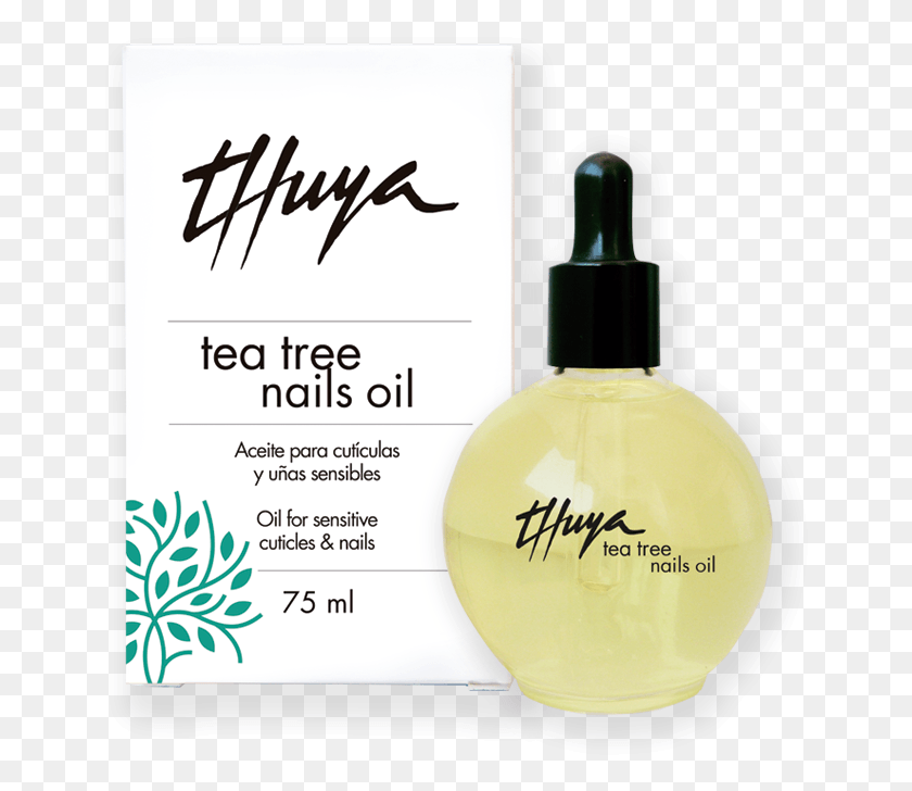 655x668 New Tea Tree Nails Oil Thuya, Bottle, Perfume, Cosmetics HD PNG Download