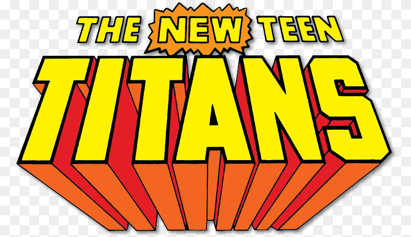 New Teen Titans Sticker PNG