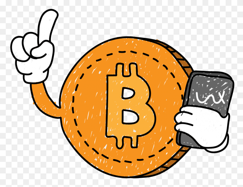 935x704 Descargar Png Nuevo En Bitcoin Y Recién Encontrado Wirex Bitcoin Dibujos Animados, Número, Símbolo, Texto Hd Png