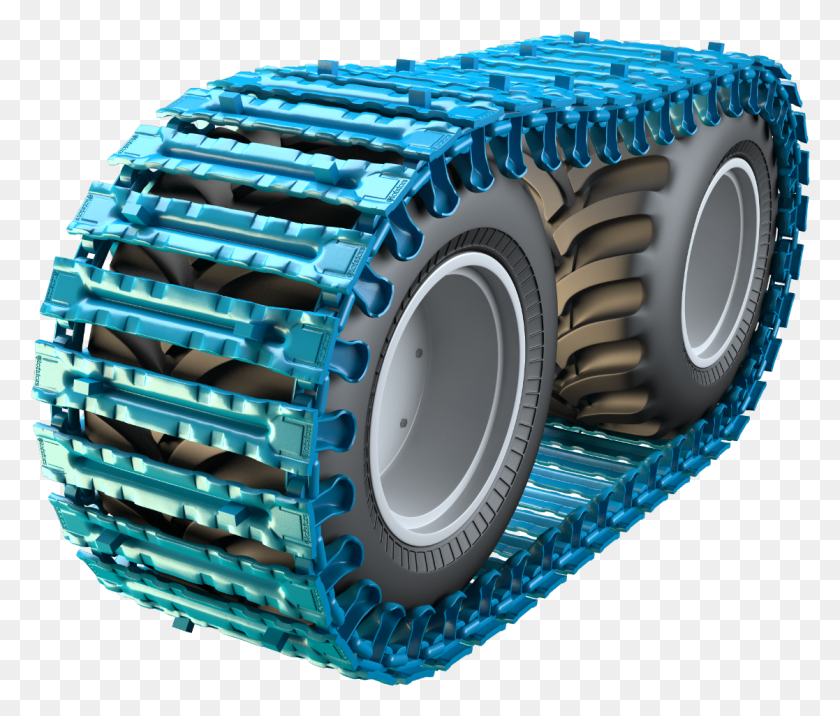 1117x940 New Unique Track By Olofsfors With Exceptional Flotation Olofsfors Coverx, Tire, Wheel, Machine HD PNG Download