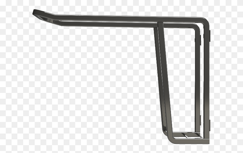 617x467 New Wall Mounted Bike Rack Bicycle Frame, Weapon, Weaponry, Monitor HD PNG Download