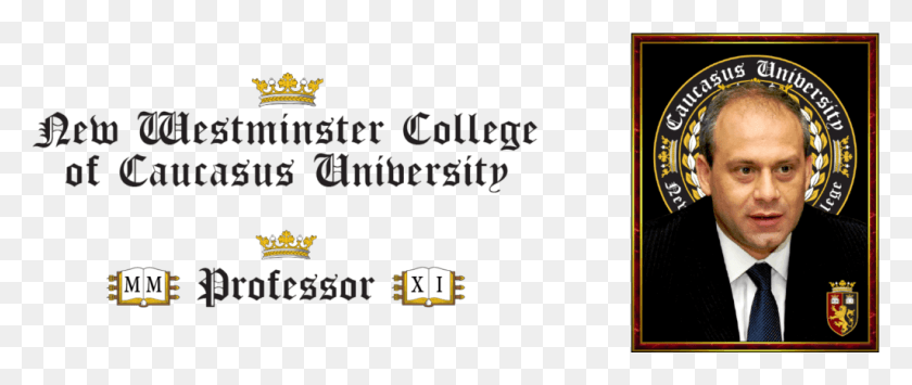 1024x388 New Westminster College Of Caucasus University Emblem, Tie, Accessories, Accessory HD PNG Download
