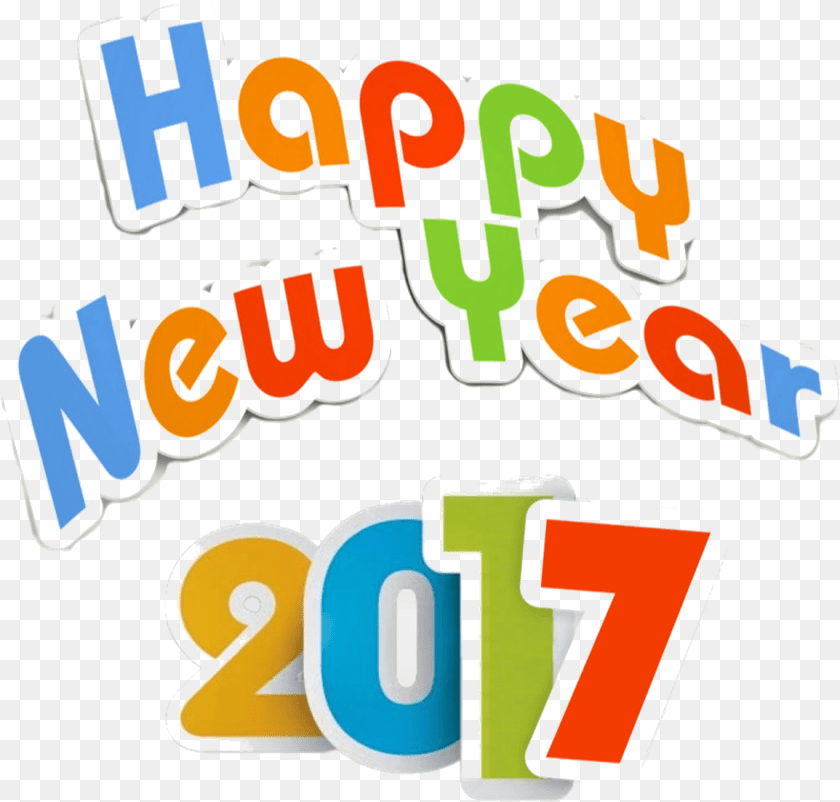 New Year 2017 Graphic Design, Text, Number, Symbol, Dynamite Clipart PNG