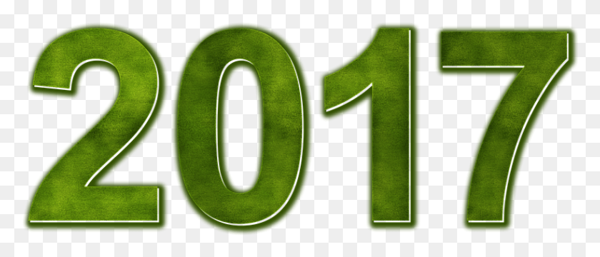 820x316 New Year 2017 Transparent Images Transparent 2017, Number, Symbol, Text HD PNG Download