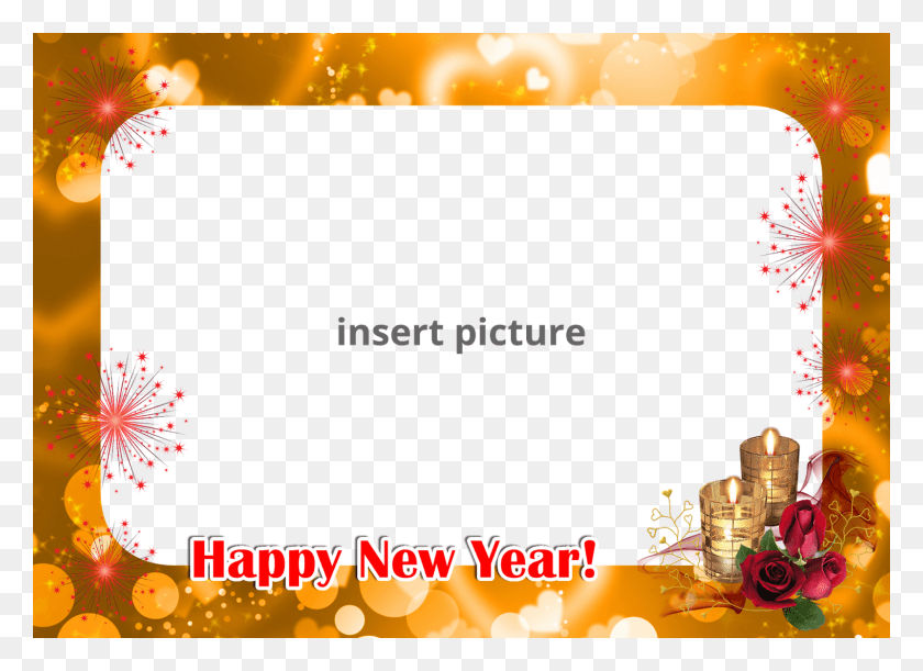 1600x1132 New Year Candle Frame Now Greeting Card, Tree, Plant, Graphics HD PNG Download