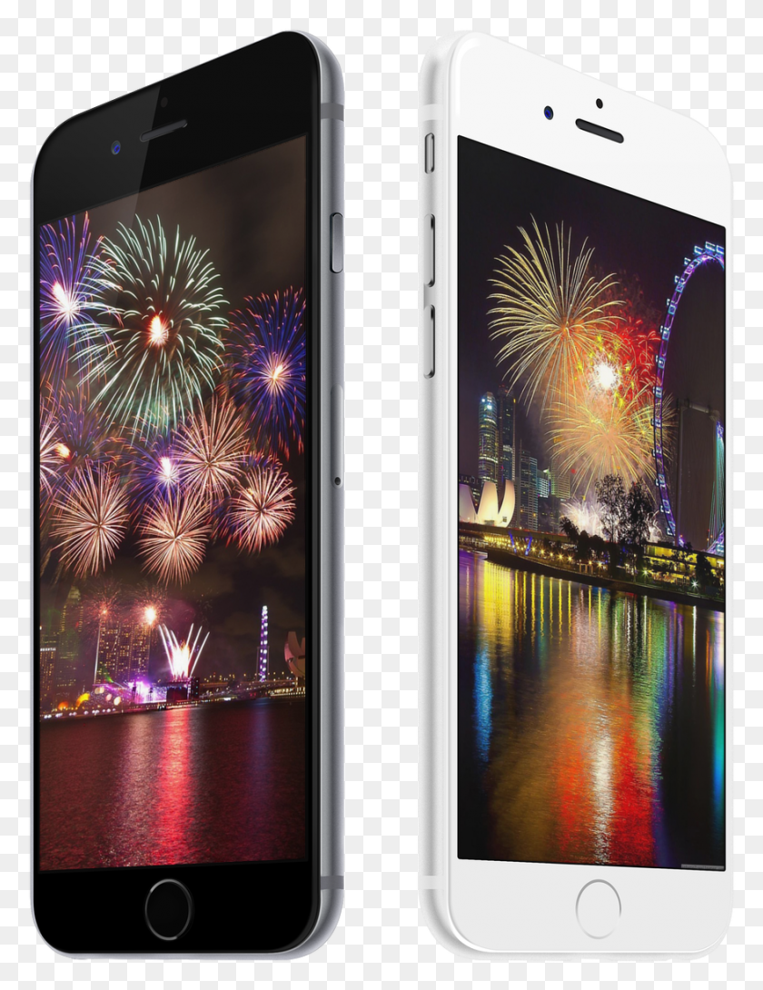 877x1159 New Year Fireworks Wallpaper Locations Smartphone, Mobile Phone, Phone, Electronics Descargar Hd Png