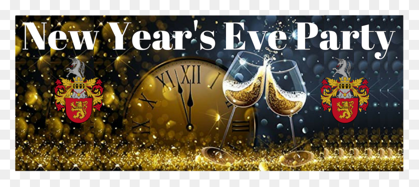 1280x517 New Year39s Eve Party New Years Eve 2019, Glass, Beverage, Drink HD PNG Download