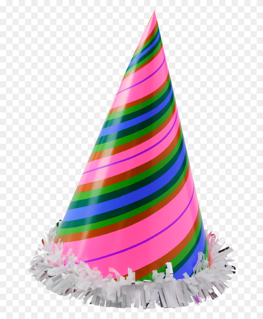 668x961 New Years Party Hat Happy Birthday Hat, Clothing, Apparel HD PNG Download