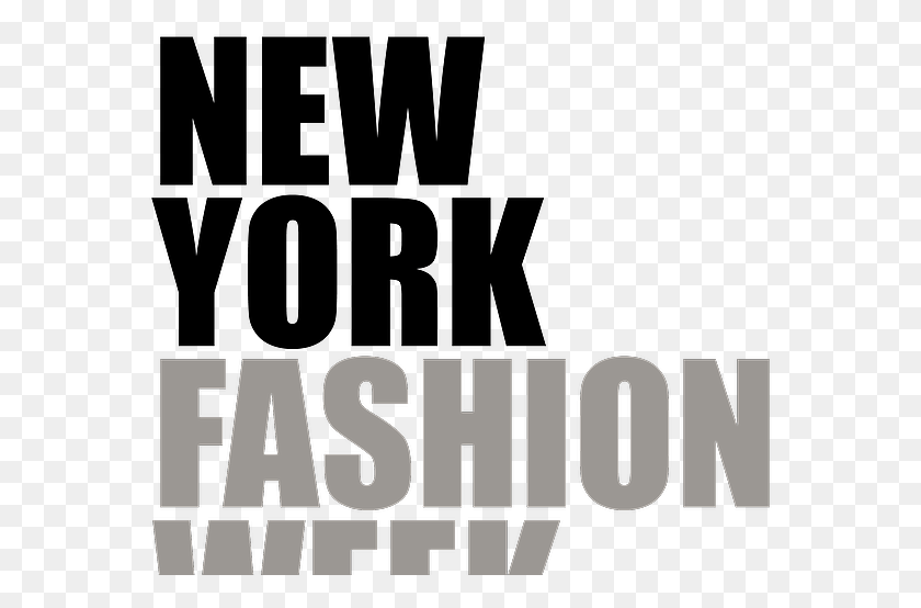 569x494 New York Fashion Week To Swampbutt Underwear New York Fashion Week 2018 Logo, Text, Alphabet, Word HD PNG Download