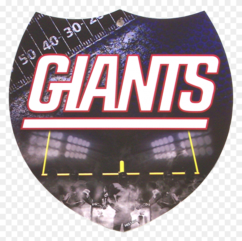 1199x1190 New York Giants Football Interstate Small Sign Ny Giants Nation, Logo, Symbol, Trademark HD PNG Download
