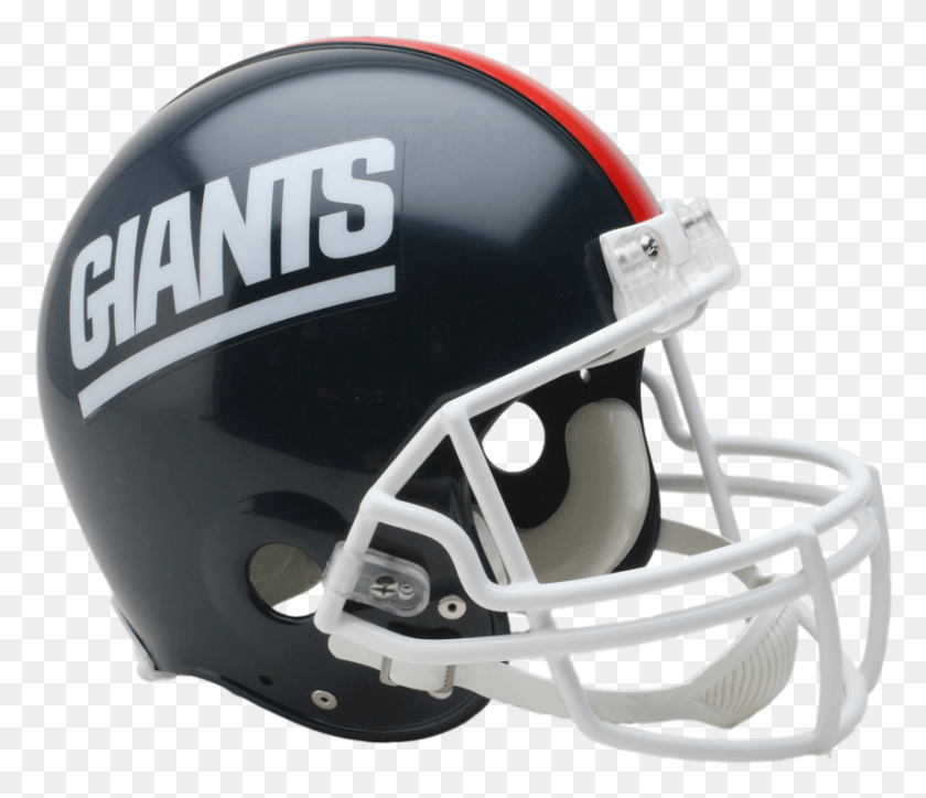 855x728 New York Giants Vsr4 Authentic Throwback Helmet Kansas City Chiefs Helmet, Clothing, Apparel, Football Helmet HD PNG Download