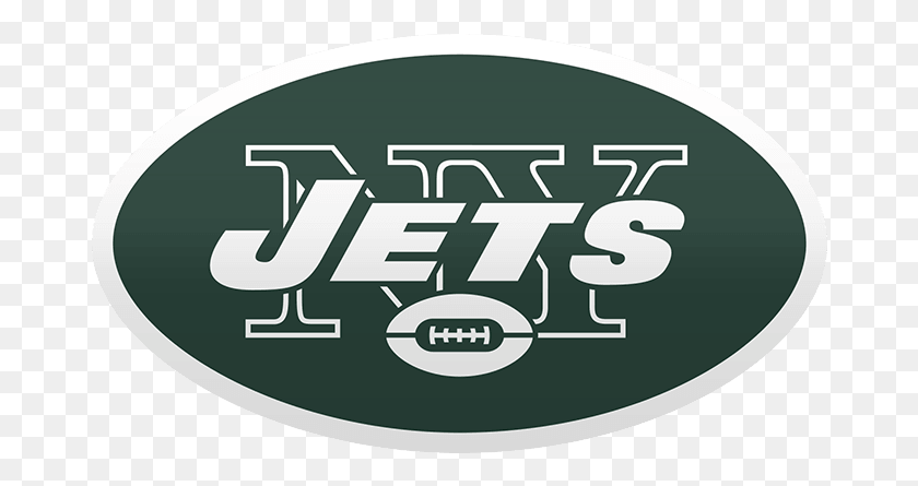 674x385 New York Jets White Logo Background, Label, Text, Sticker HD PNG Download