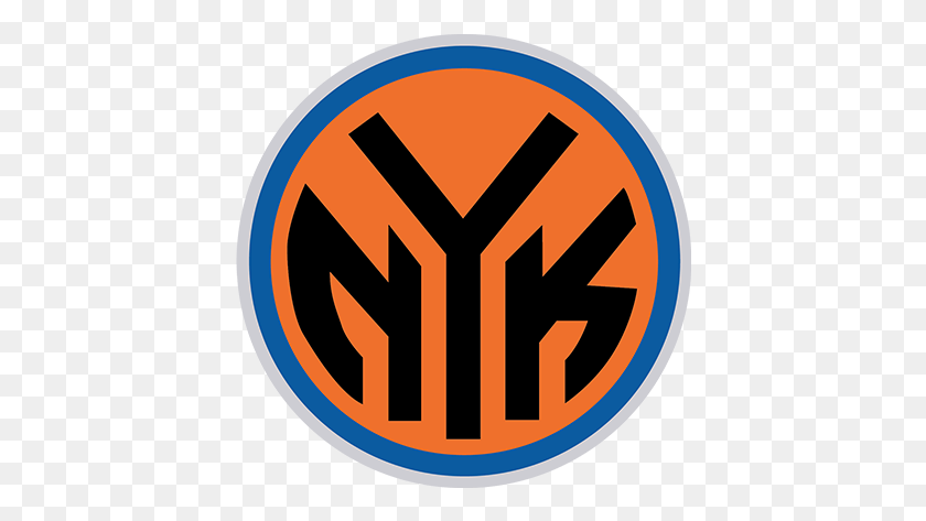 414x413 Нью-Йорк Никс, Логотип, Символ, Товарный Знак Hd Png Скачать