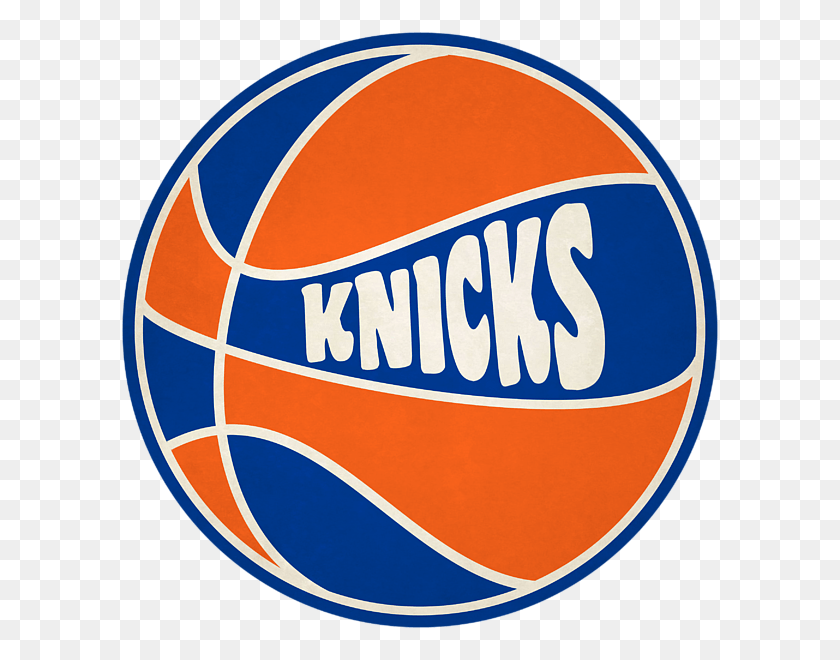 600x600 New York Knicks Logo Milwaukee Bucks T Shirt Retro, Symbol, Trademark, Badge HD PNG Download