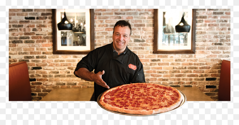 961x466 New York Pizza Russo, Person, Human, Food HD PNG Download