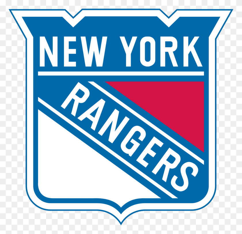 1000x965 New York Rangers Logo, New York Rangers Logo, Etiqueta, Texto, Símbolo Hd Png