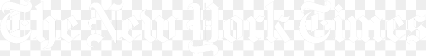 New York Times Logo White, Calligraphy, Handwriting, Text PNG