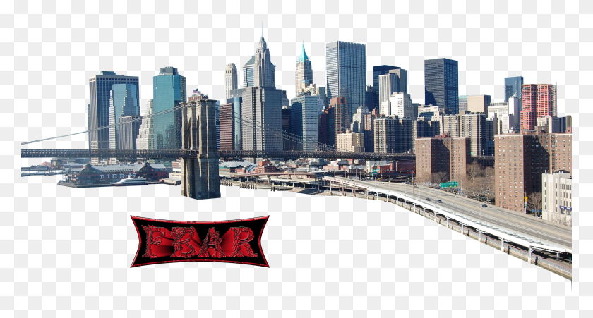 3008x1509 New York Transparent Images Brooklyn New York, City, Urban, Building HD PNG Download