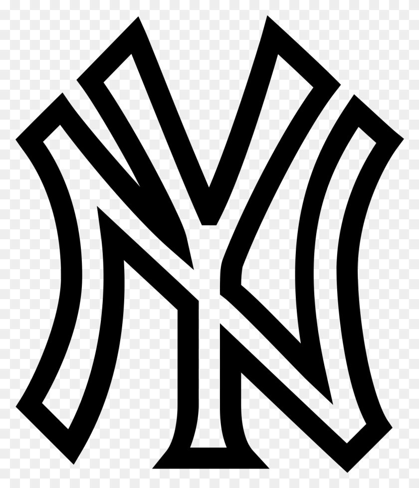 1175x1385 Значок Нью-Йорка Янки Логотип Нью-Йорк Янки Прозрачный, Серый, World Of Warcraft Hd Png Скачать