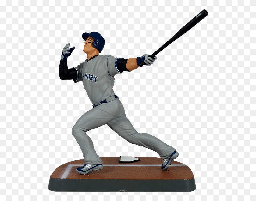 527x600 New York Yankees Aaron Judge 2017 Sports Figurine Imports Dragon Mlb 2018, Person, Human, Sport HD PNG Download