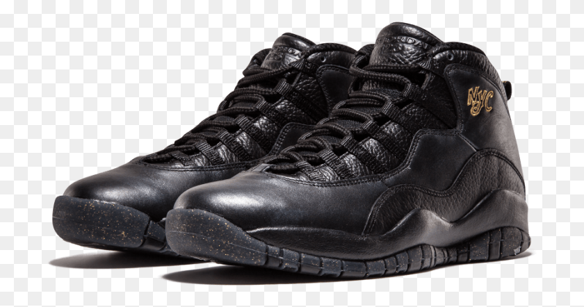 705x382 New Yorkers Can Buy The Air Jordan 10 Nyc First Retro 10 Nyc, Clothing, Apparel, Shoe HD PNG Download