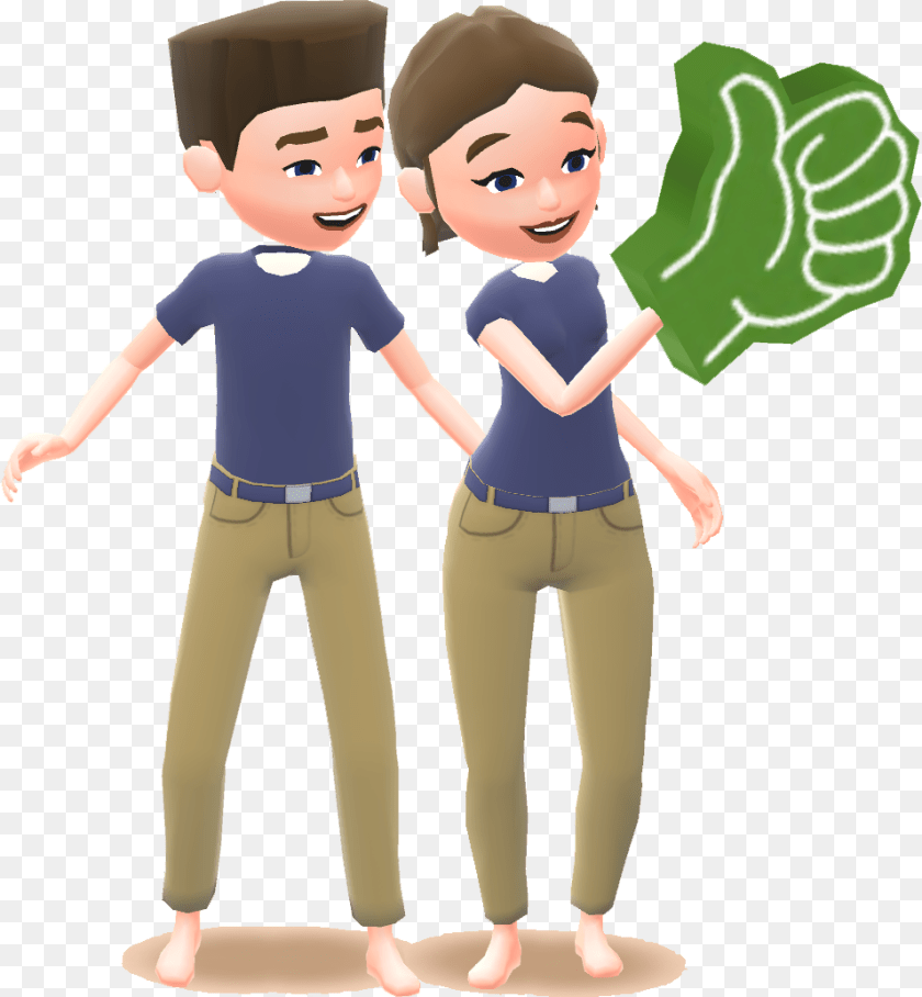 956x1033 Newbie Couple Cartoon, Clothing, Pants, Person, Face PNG