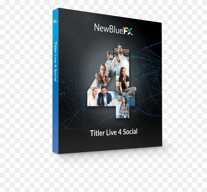 1737x1600 Newbluefx Titler Live 4 Social Flyer, Person, Human, Monitor HD PNG Download