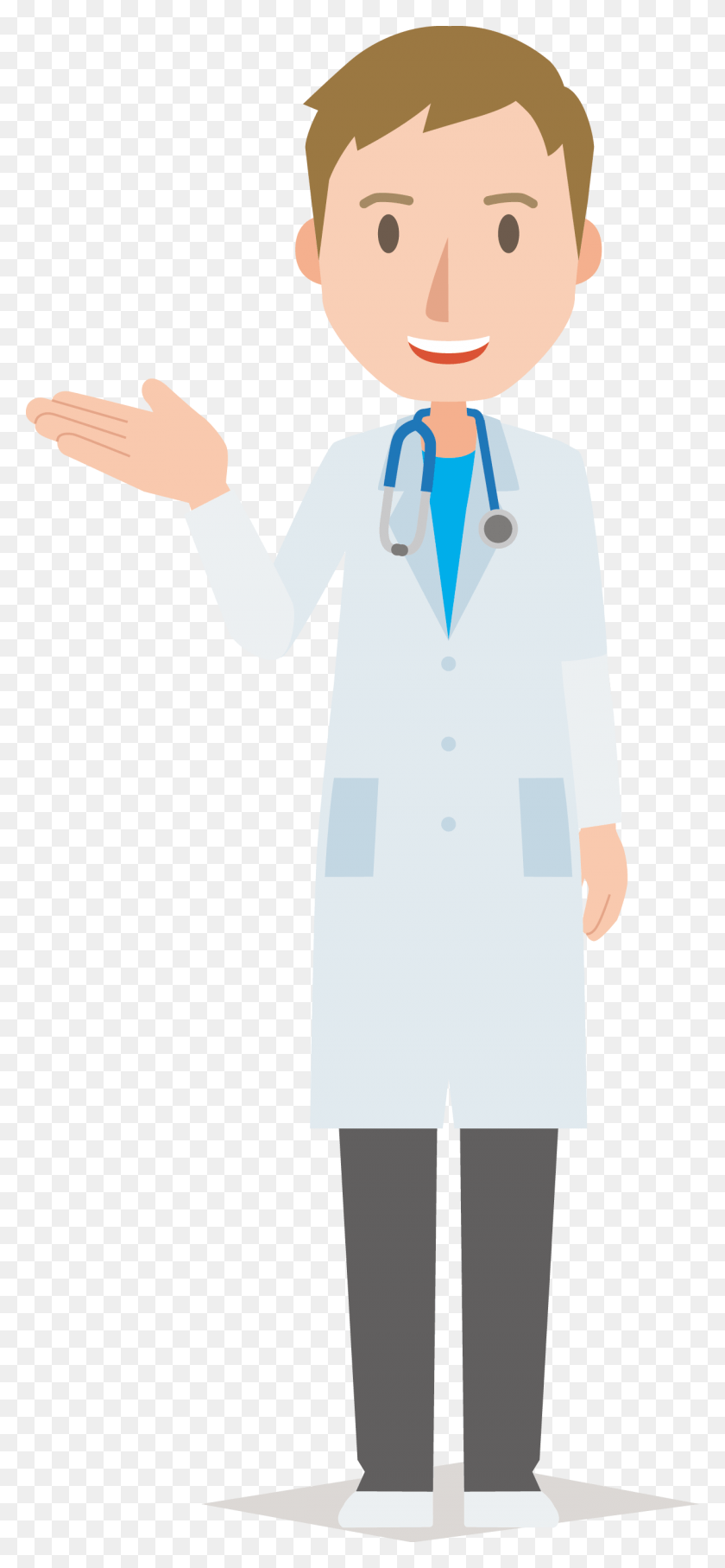 1235x2779 Newborn Doctor Physician Cartoon Doctor Cartoon No Background, Clothing, Apparel, Lab Coat HD PNG Download