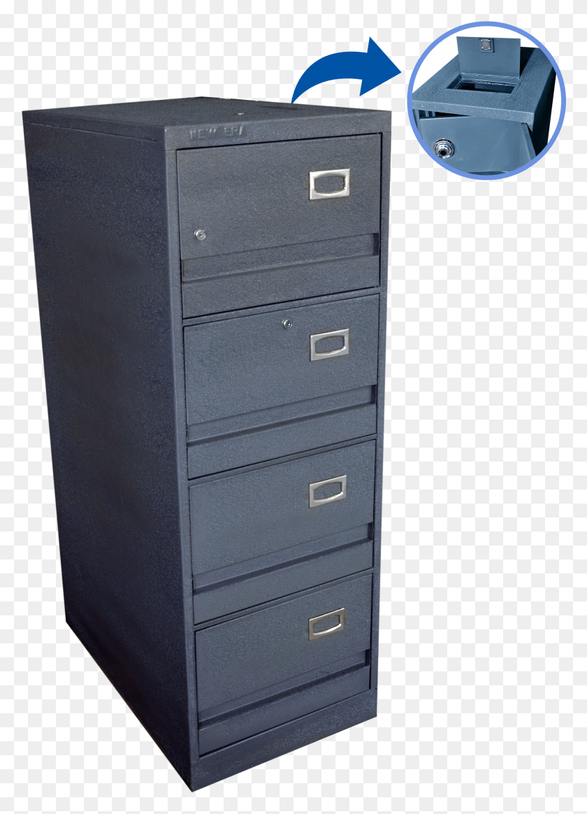 1731x2452 Newera Filing Safe Chest Of Drawers HD PNG Download