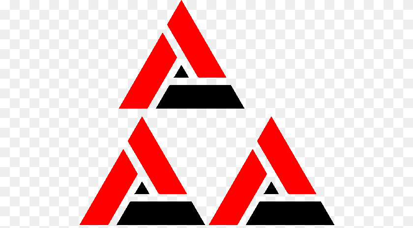 520x464 Newfags Cant Triforce Triangle, Symbol, Dynamite, Weapon Transparent PNG
