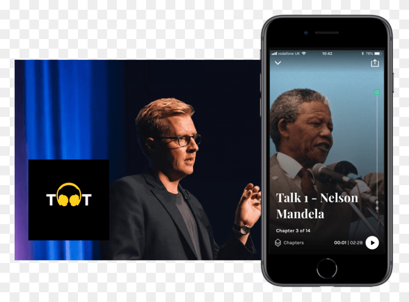 799x574 Newly Launched Talks Of Our Time Is Like Desert Island Iphone, Person, Human, Mobile Phone HD PNG Download