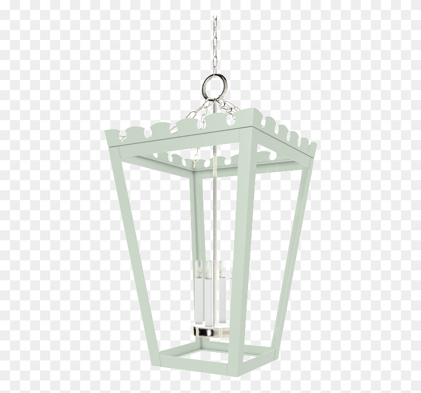 428x725 Newport Lantern Nickel Ceiling Fixture, Cross, Symbol, Trophy HD PNG Download