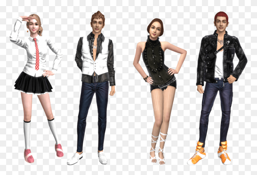 822x541 News 39mstar Online39 The Ultimate K Pop Game Comes Girl, Clothing, Apparel, Person HD PNG Download