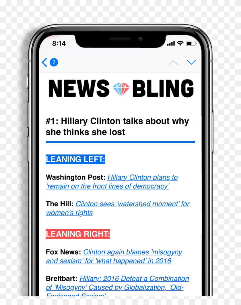 750x1000 News Bling Is A Five Minute Read Daily Newsletter Smartphone, Phone, Electronics, Mobile Phone HD PNG Download