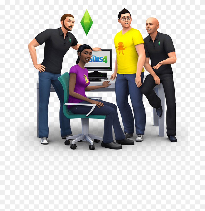 701x807 Descargar Png / Los Sims Sims Png