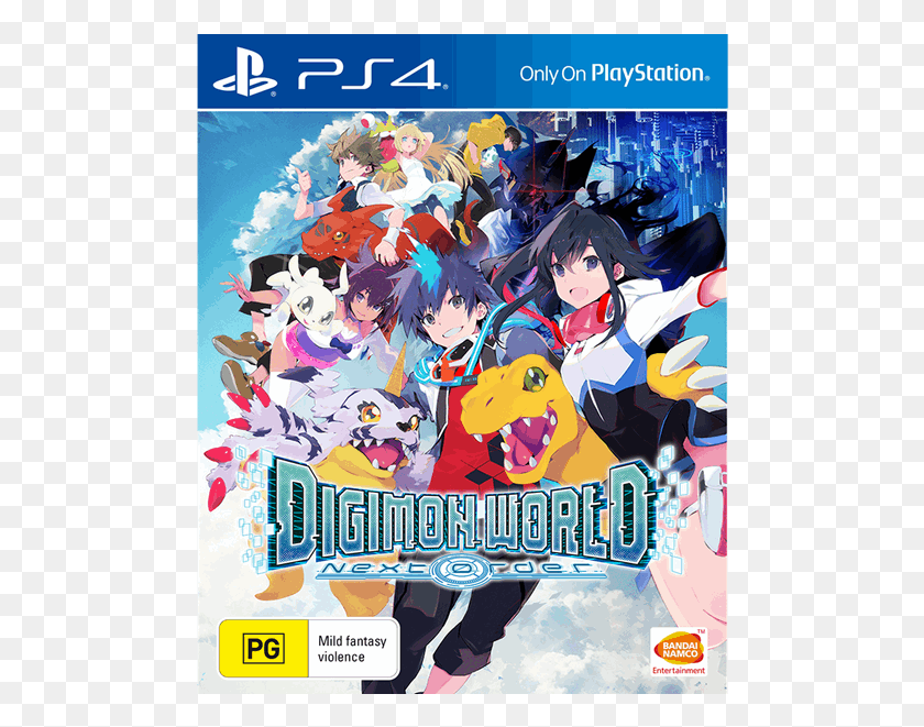 484x601 Next Order Ps4 Digimon World Next Order 2017, Poster, Advertisement, Person HD PNG Download