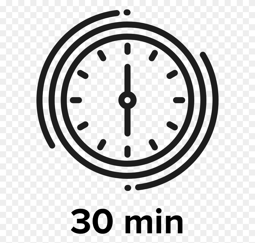 601x743 Next Review Your Notes From Yesterday39s User Research 5 Minutes Clip Art, Analog Clock, Clock, Clock Tower HD PNG Download